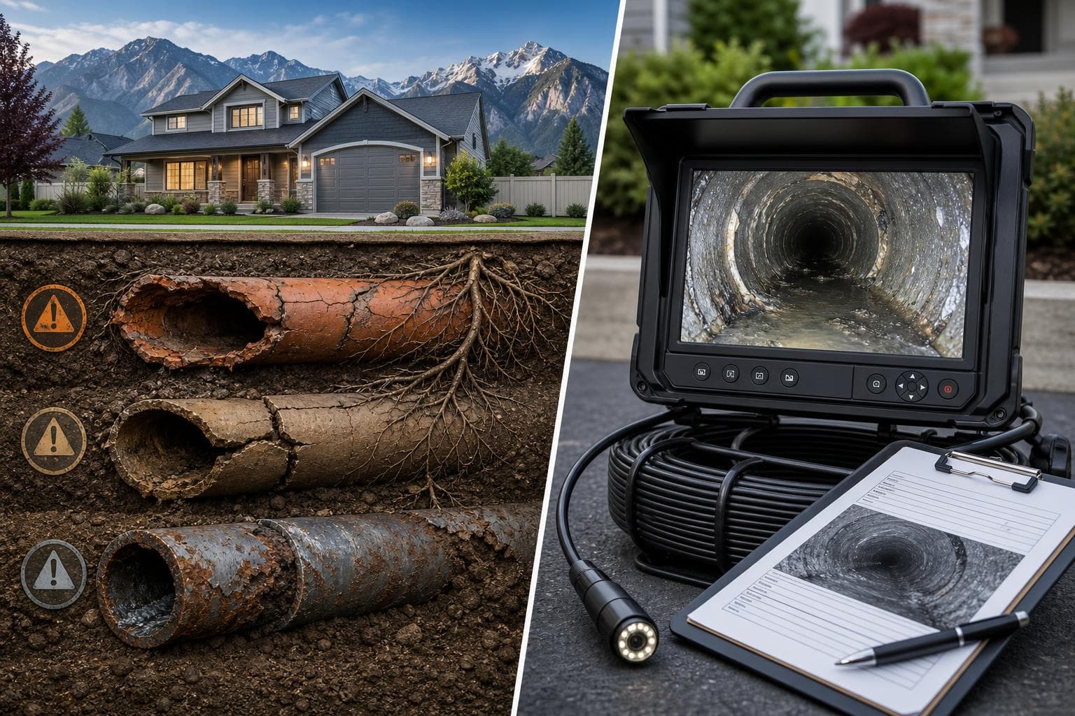 Utah Sewer Pipe Types: Which Ones Are High-Risk for Homebuyers in 2026?