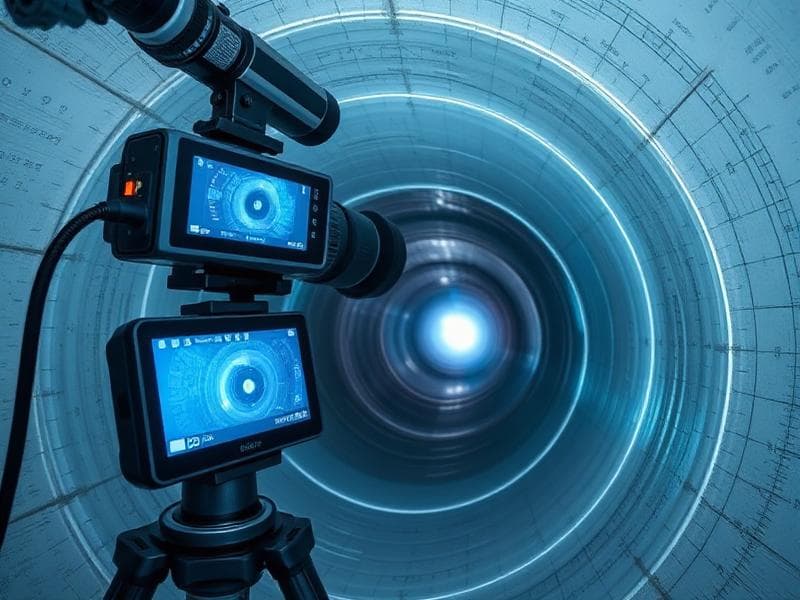 Professional sewer scope inspection equipment camera for Utah County Provo Orem American Fork sewer line inspection